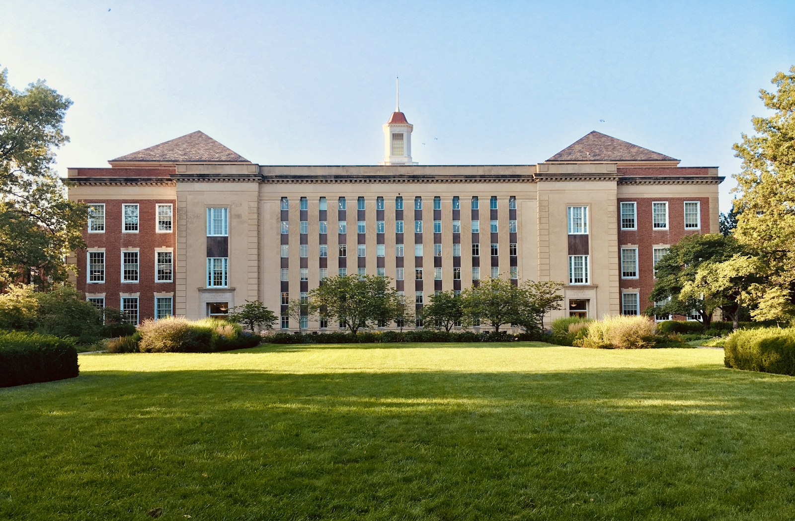 Independent school campus exterior