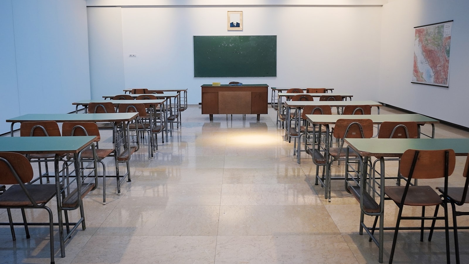 School hallway